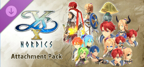 Ys X: Nordics - Attachment Pack cover artwork