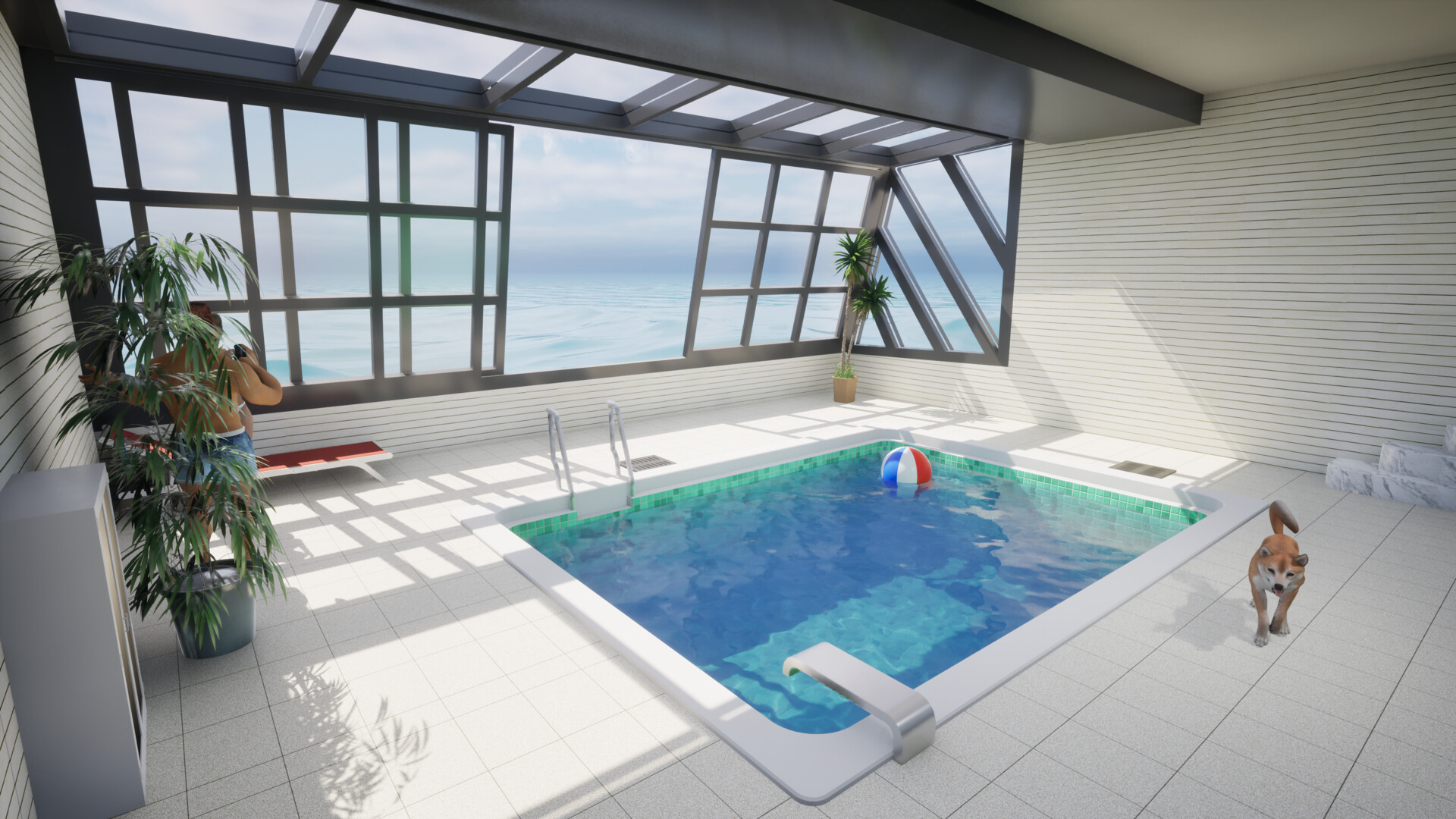 変なプール official in-game screenshot 1