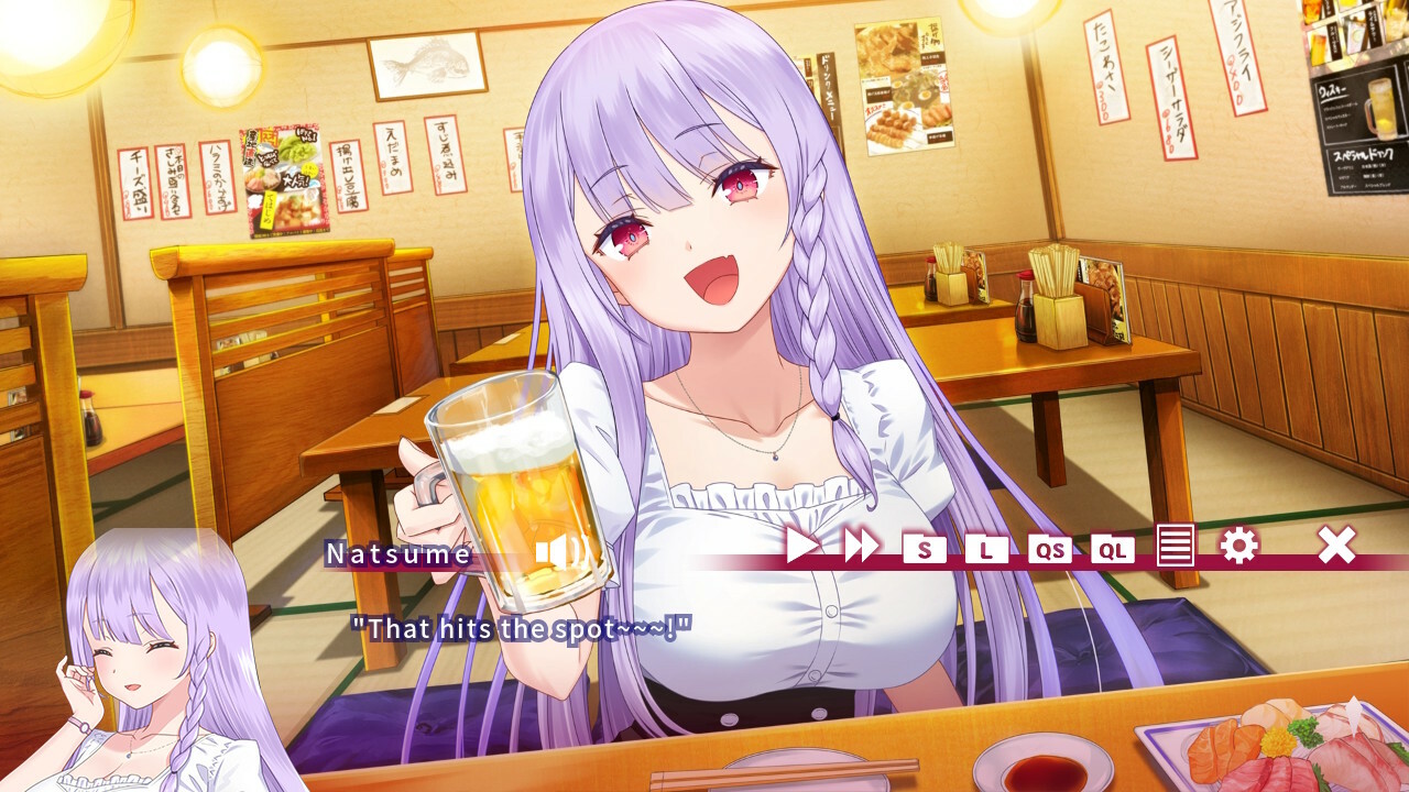 なつめ繚乱 -ハイスペ脳筋妖狐の恋愛奇譚- official in-game screenshot 1