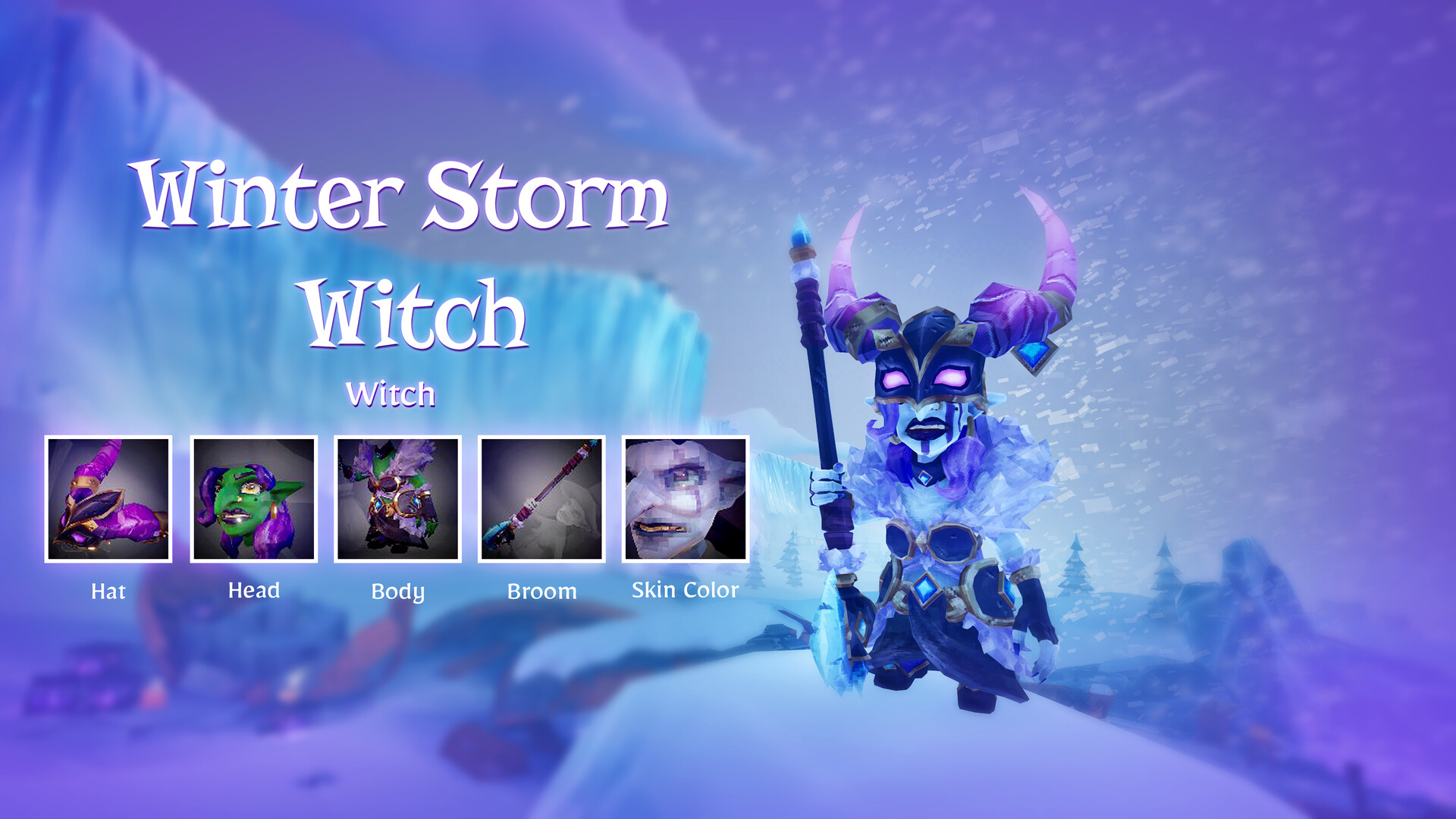 Winter Storm Witch official in-game screenshot 1