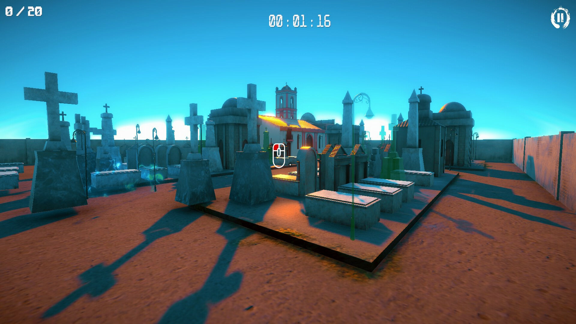 3D PUZZLE - Colonial Graveyard official in-game screenshot 1