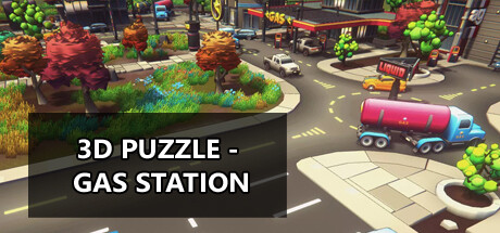 3D PUZZLE - Gas Station cover artwork