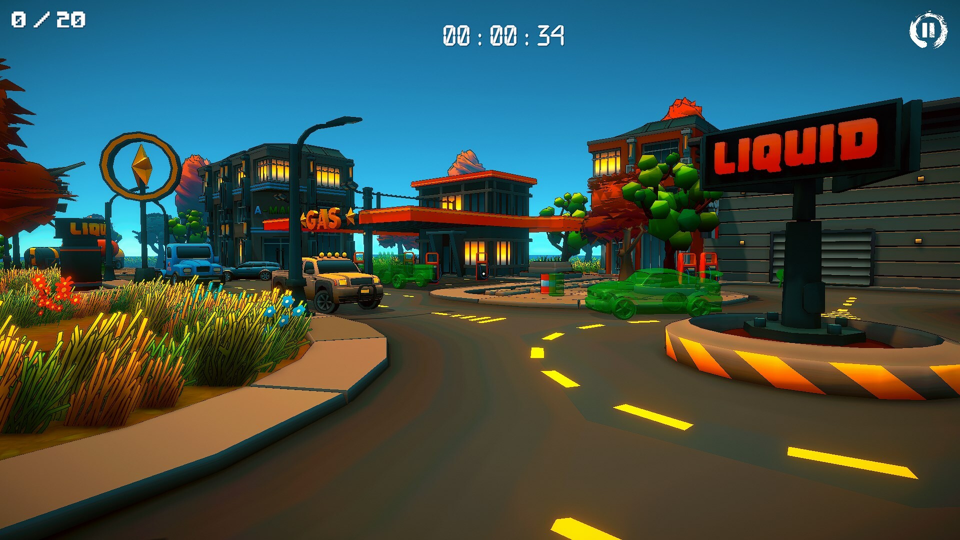 3D PUZZLE - Gas Station official in-game screenshot 1