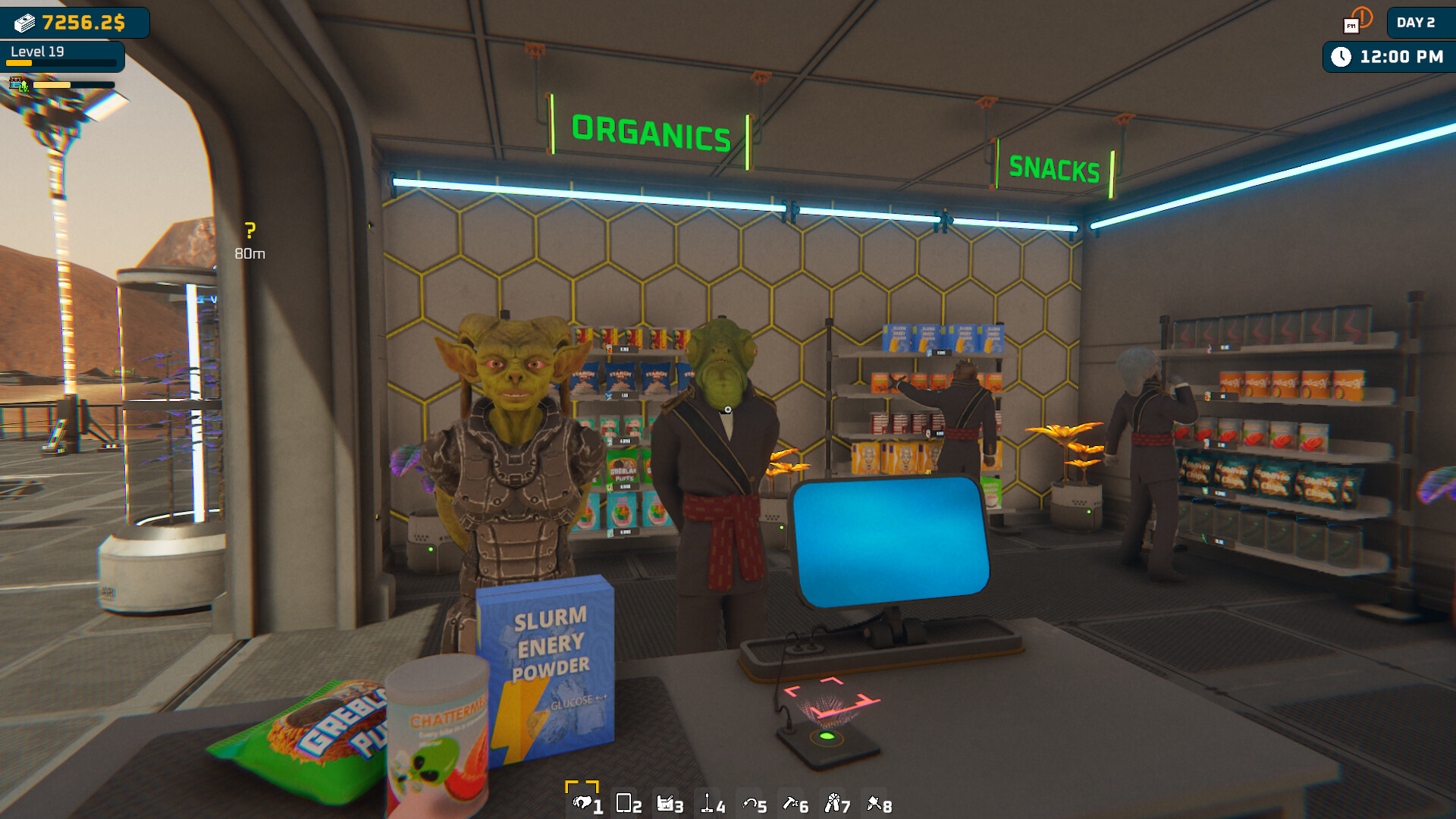 Alien Market Simulator official in-game screenshot 1