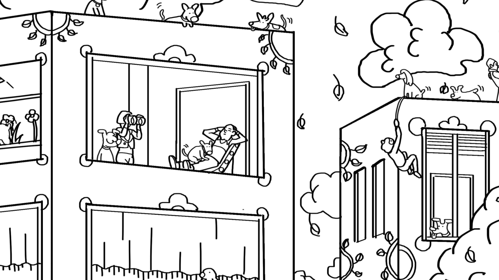 101 Cute Dogs: Find & Paint - Artbook official in-game screenshot 1