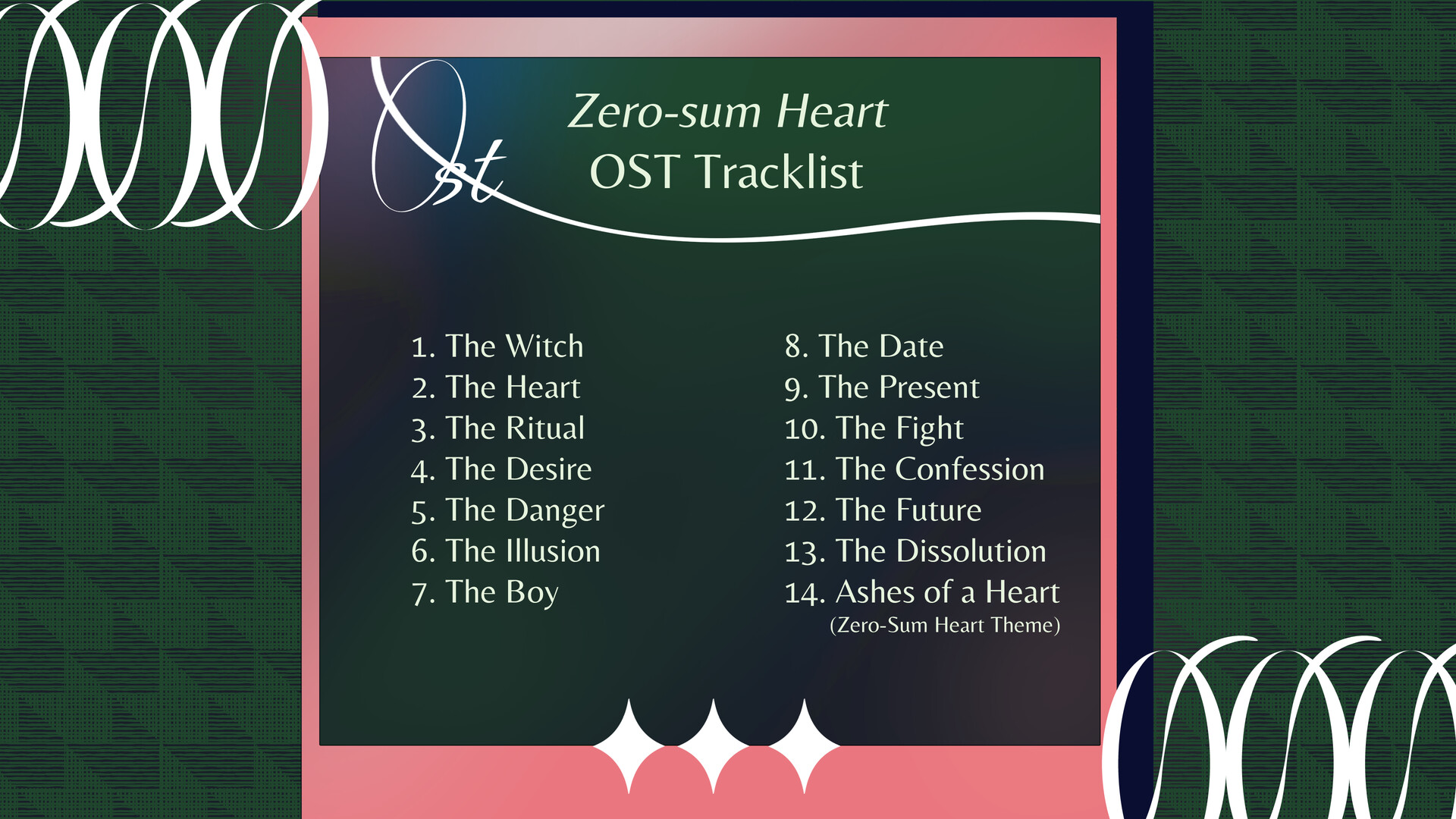 Zero-Sum Heart Soundtrack official in-game screenshot 1