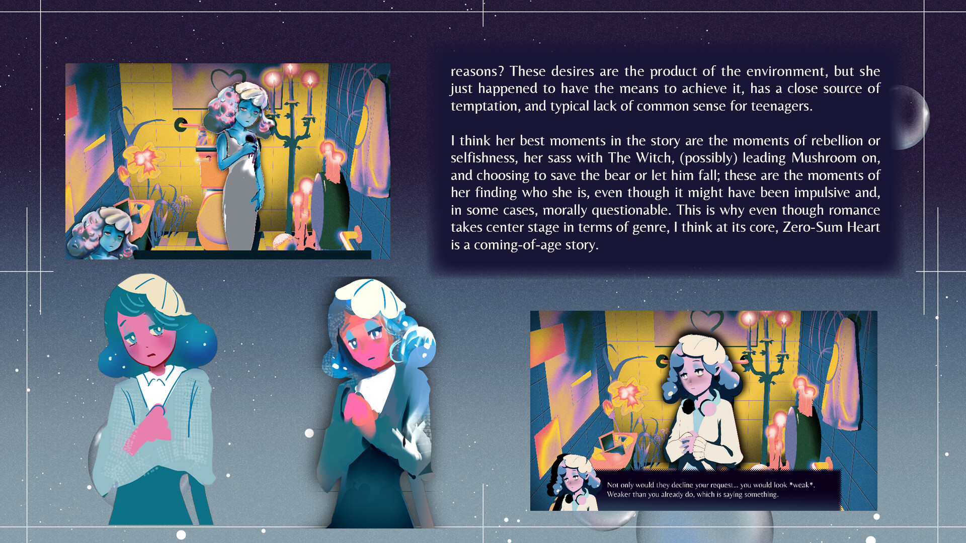 Zero-Sum Heart Artbook official in-game screenshot 1