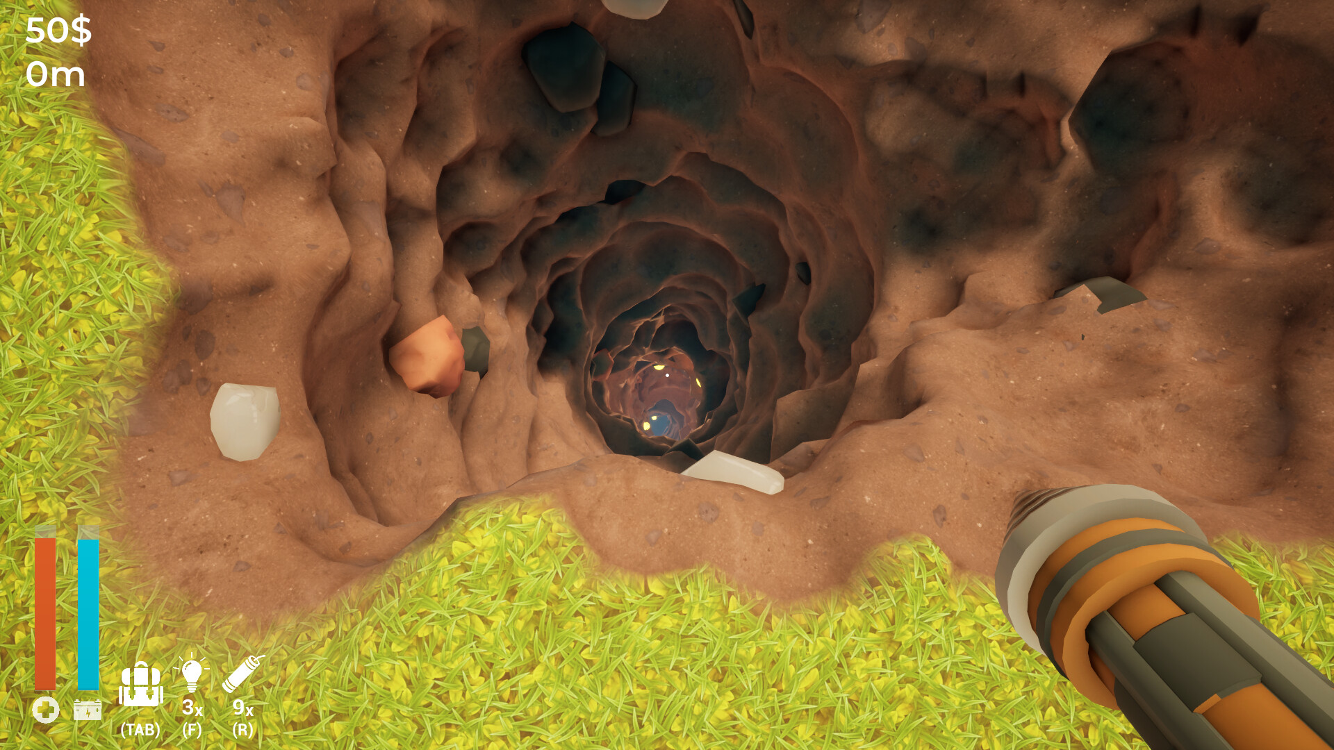 A Game About Digging A Hole official in-game screenshot 1