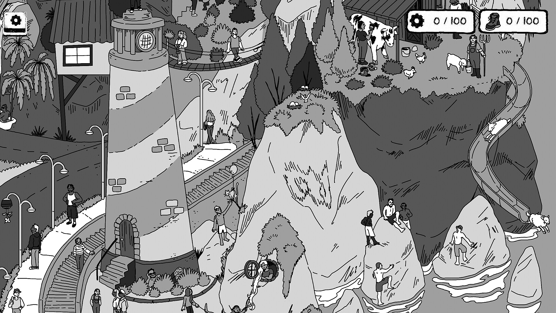 100 Hidden Kooky & Hiking Boots official in-game screenshot 1