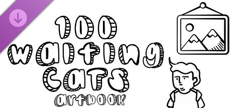 100 Waiting Cats  - Artbook cover artwork