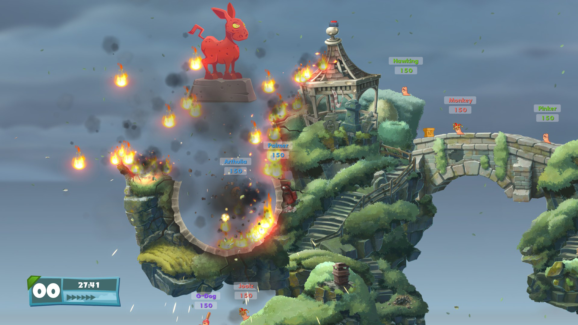 Worms W.M.D official in-game screenshot 1