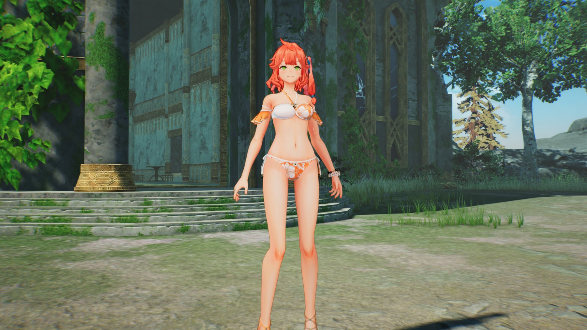 Atelier Yumia - "Super Cute! Beach Memories" Costume for Isla official in-game screenshot 1