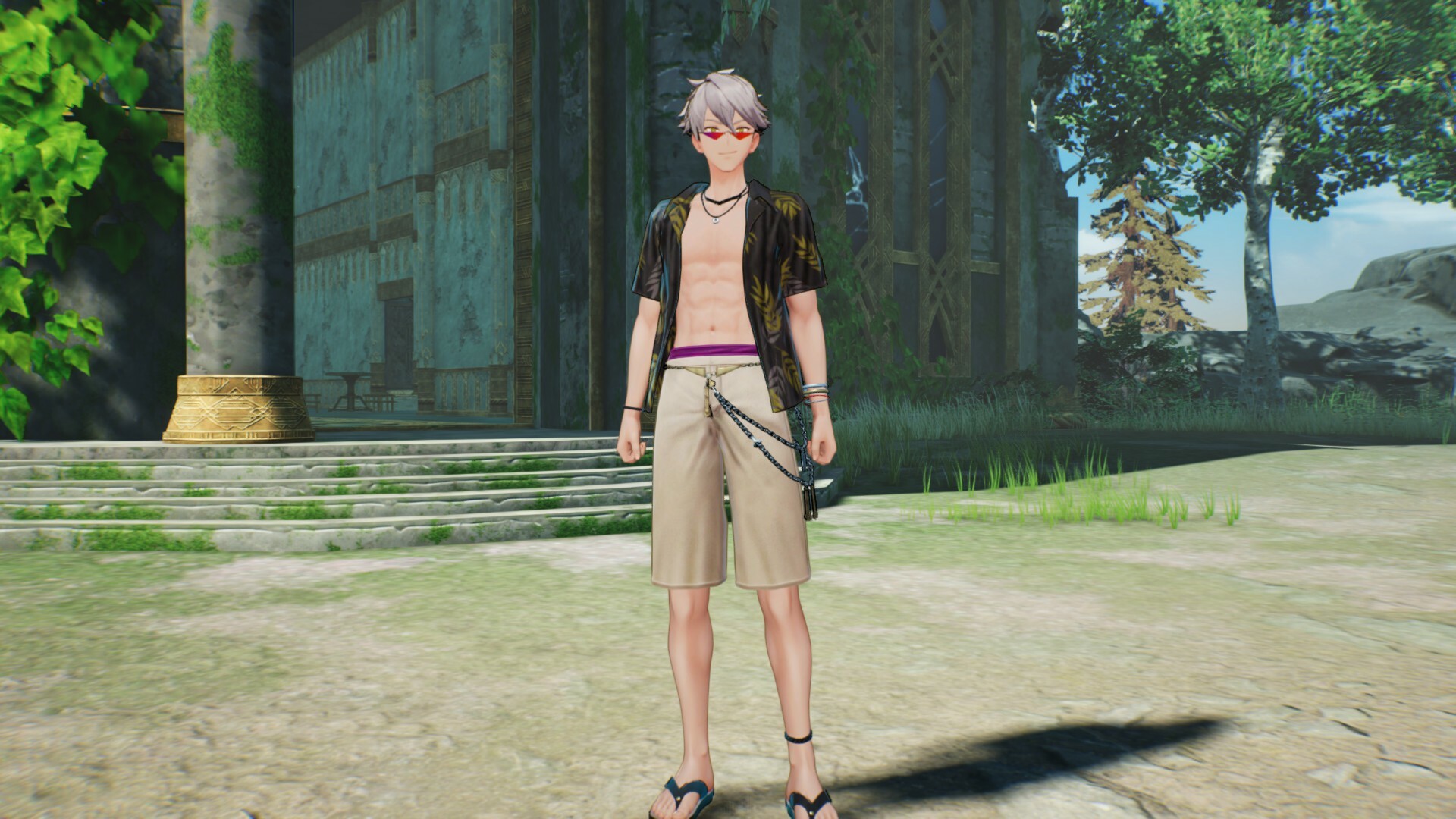 Atelier Yumia - "Ebony Outlaw" Costume for Rutger official in-game screenshot 1