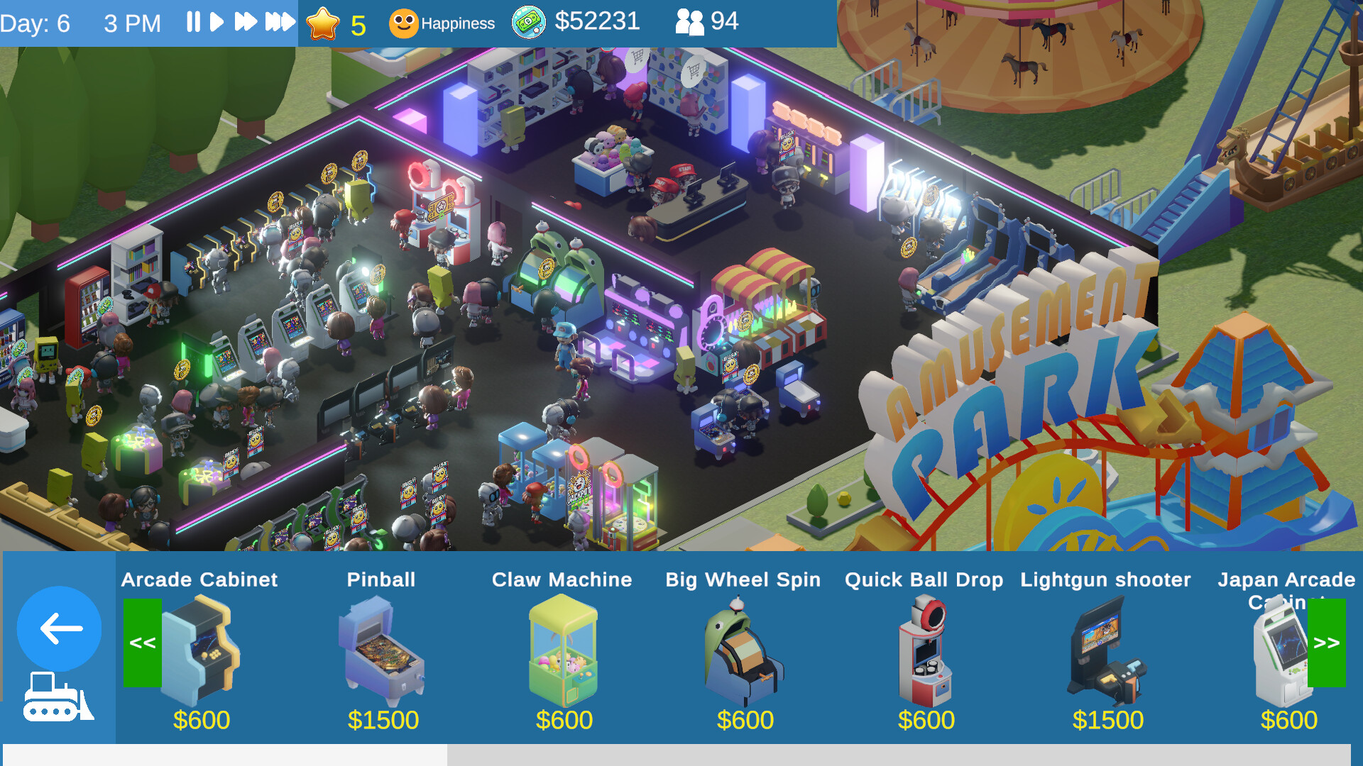 Arcade Manager official in-game screenshot 1