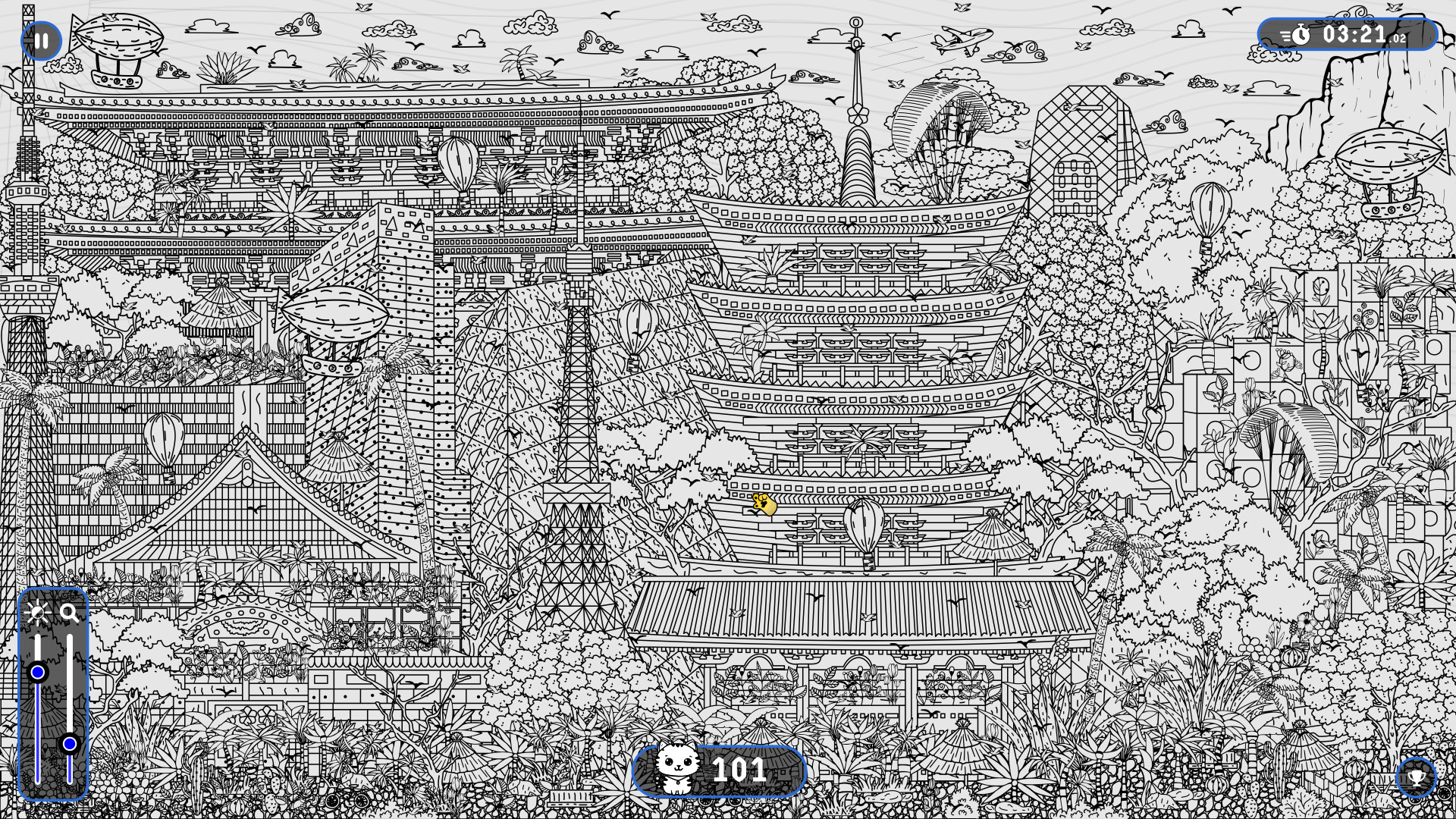 101 Cats Hidden in Tokyo official in-game screenshot 1