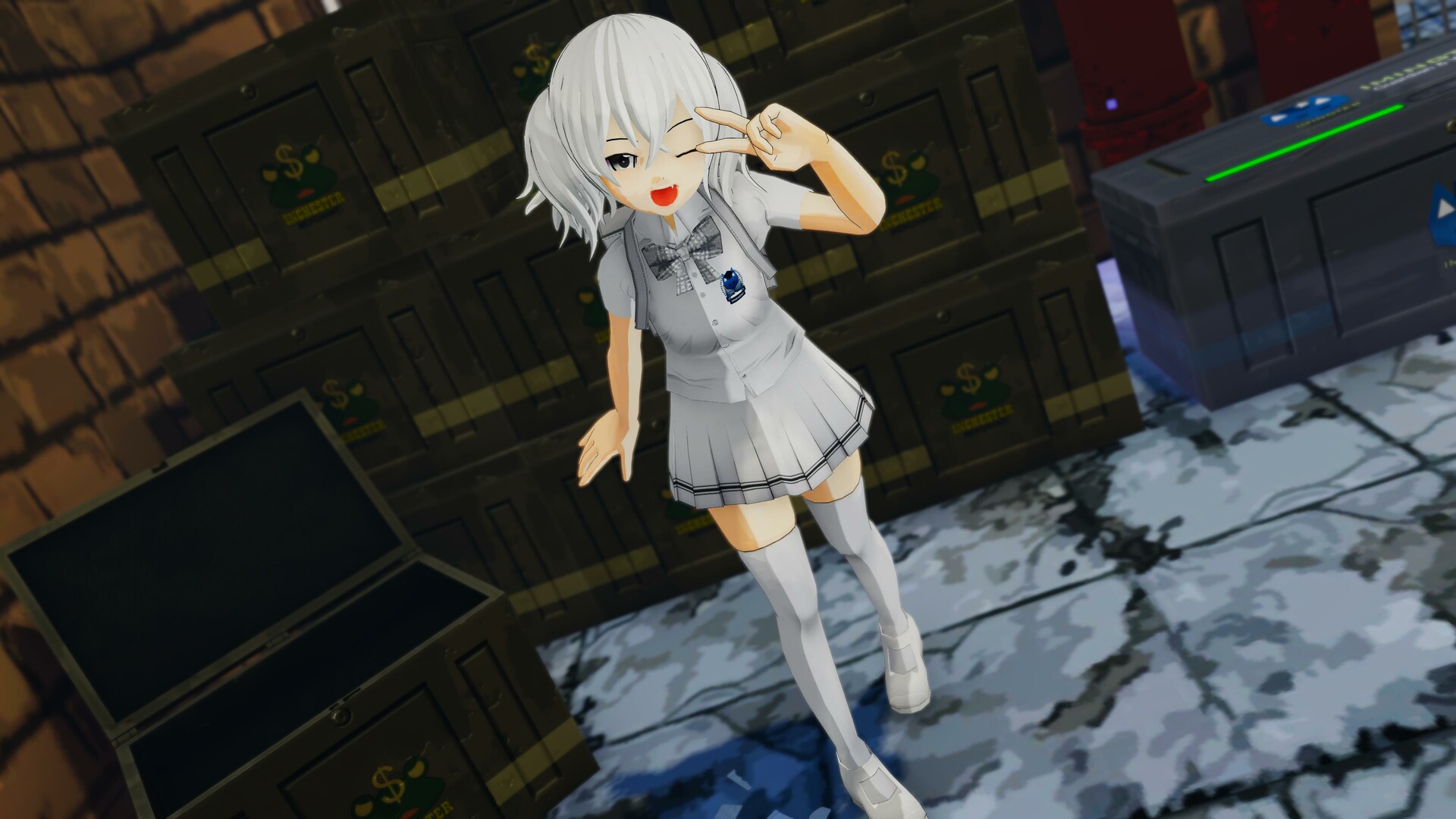 Banzai Escape 2 Subterranean - Sister School Uniform official in-game screenshot 1