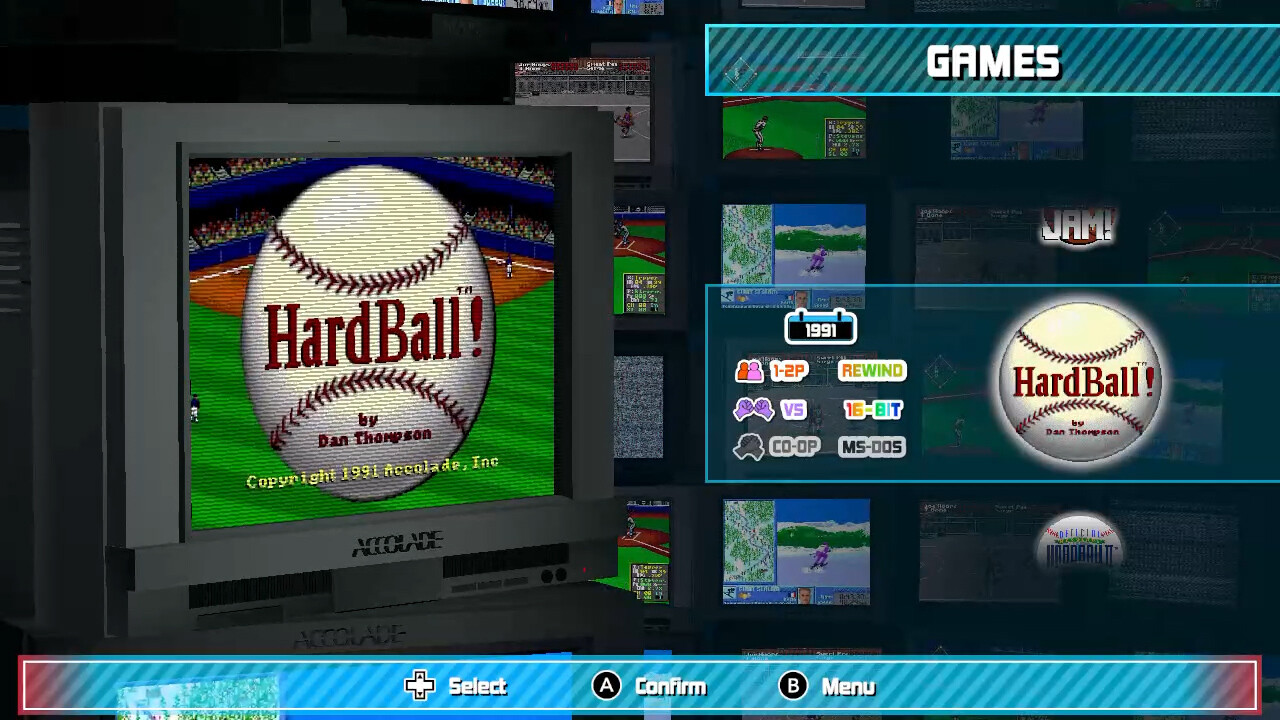 Accolade Sports Collection (QUByte Classics) official in-game screenshot 1