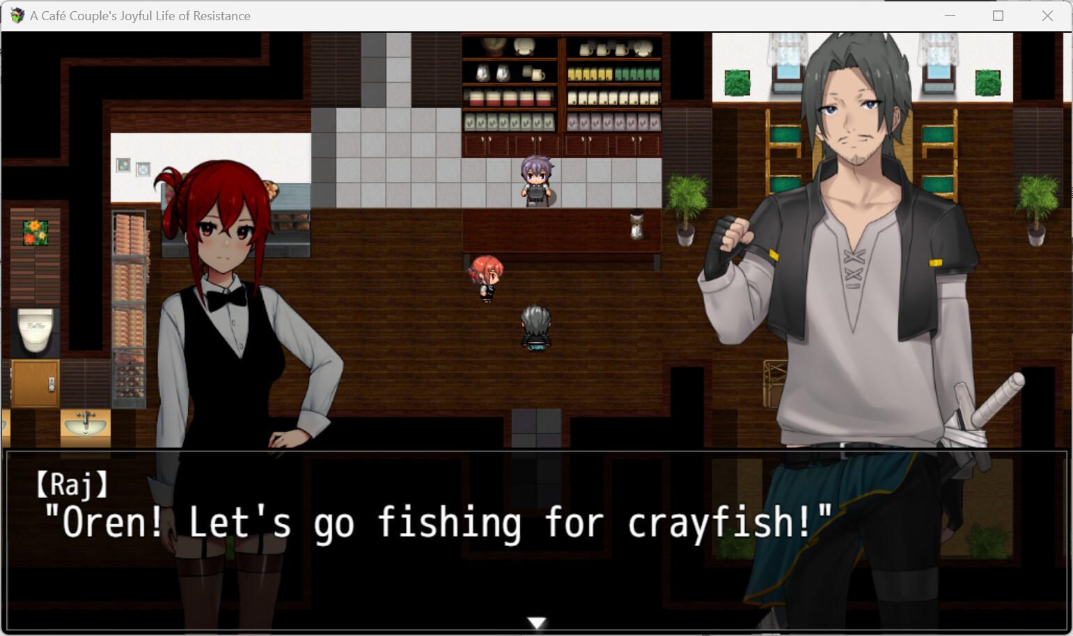 A Café Couple's Joyful Life of Resistance official in-game screenshot 1