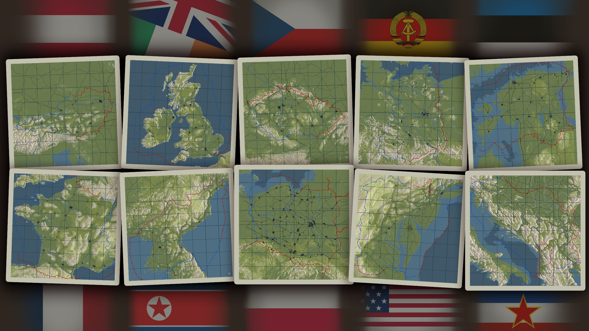 Workers & Resources: Soviet Republic - World Maps official in-game screenshot 1