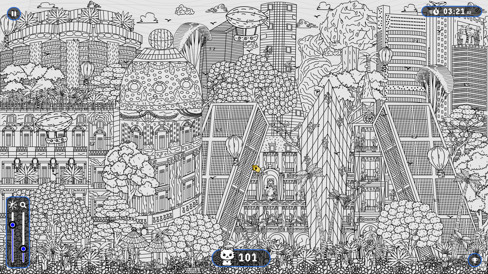 101 Cats Hidden in Madrid official in-game screenshot 1