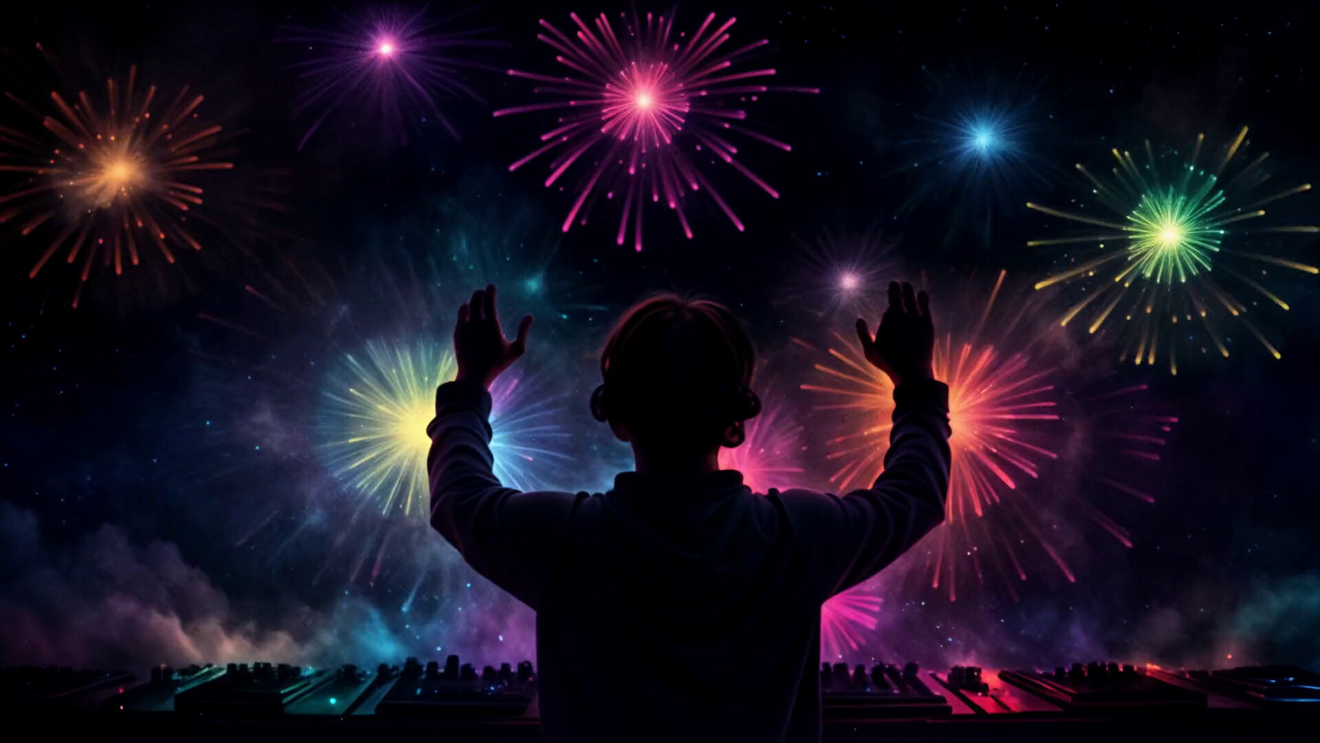 AI-VJ - New Year Visuals official in-game screenshot 1