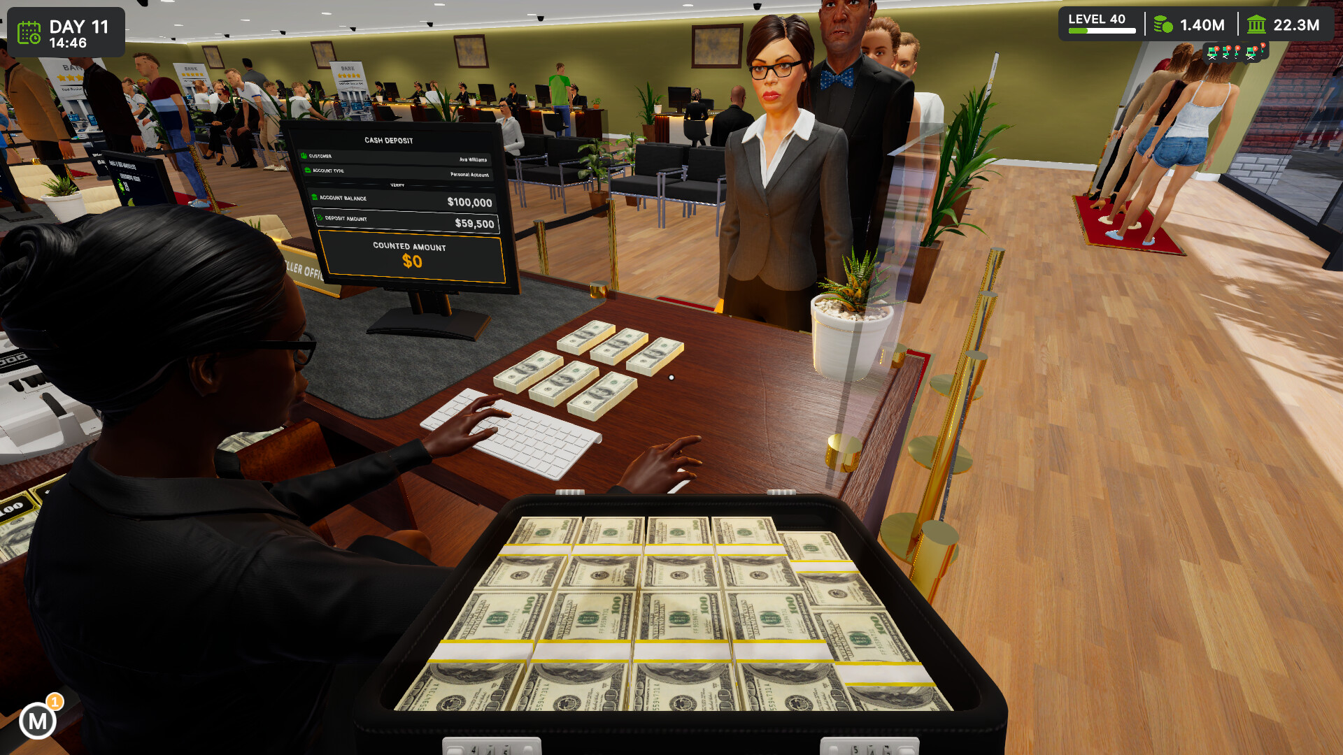 Bank Simulator official in-game screenshot 1