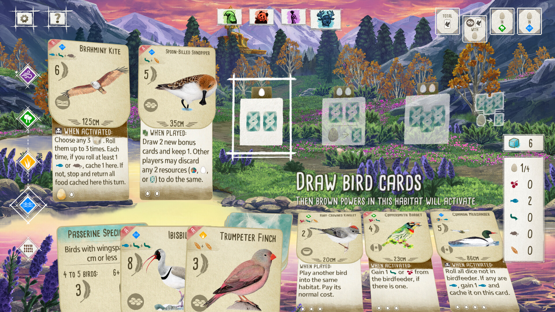 Wingspan: Asia Expansion official in-game screenshot 1