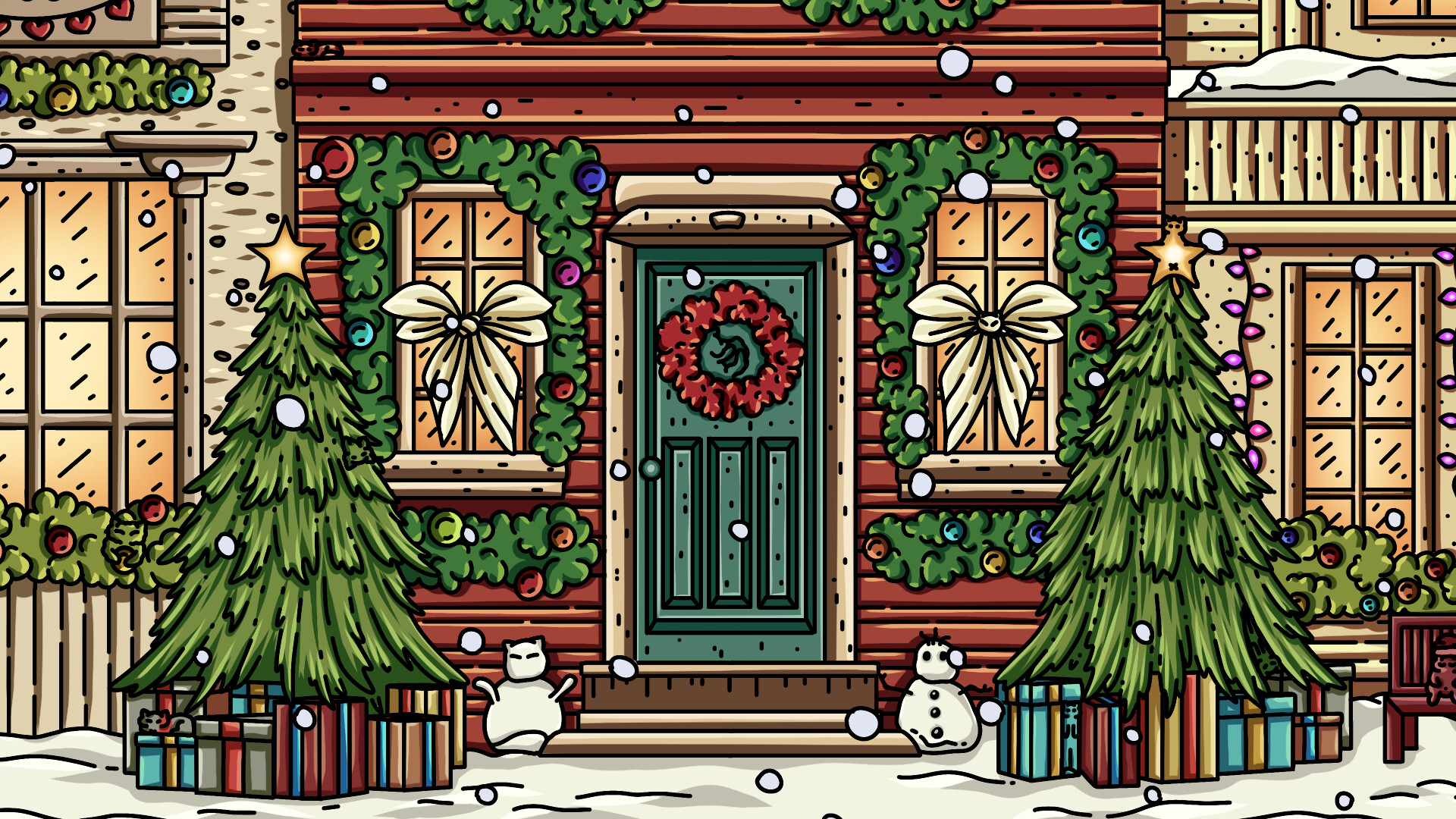 100 New Year Cats - Extra Content official in-game screenshot 1