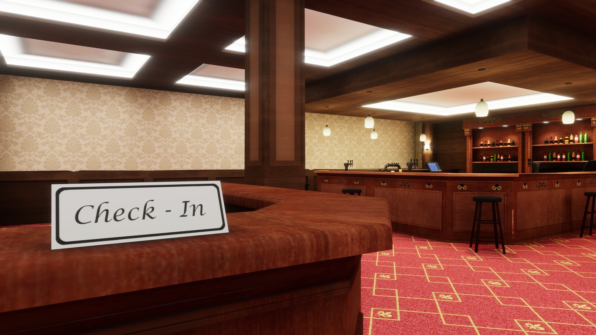 Bar Room | Virtual Girl - Sex SimulatorVR official in-game screenshot 1