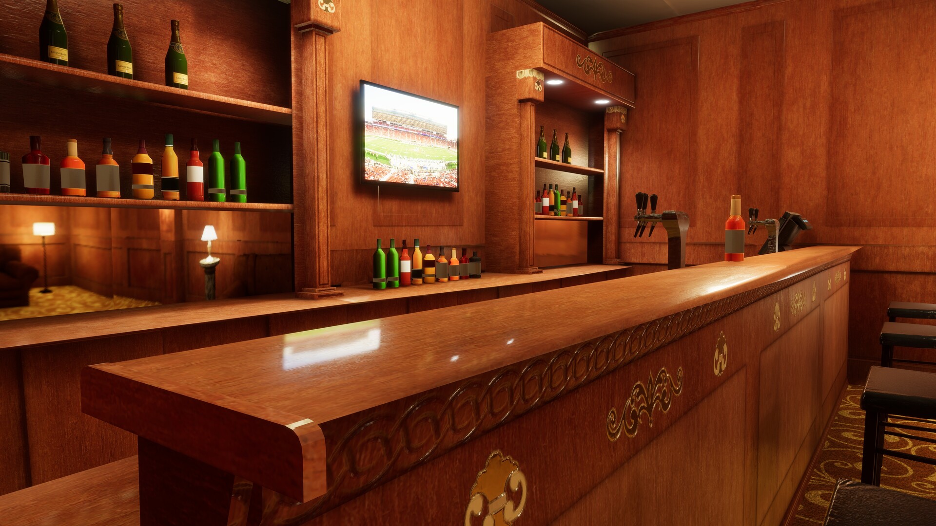Wine Room | Virtual Girl - Sex SimulatorVR official in-game screenshot 1