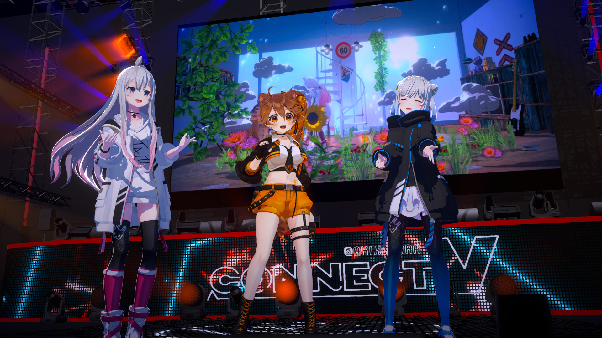 Atchmo - CONNECT V 【SPECIAL LIVE】 存在アピ | 獅子神レオナ x Tacitly official in-game screenshot 1