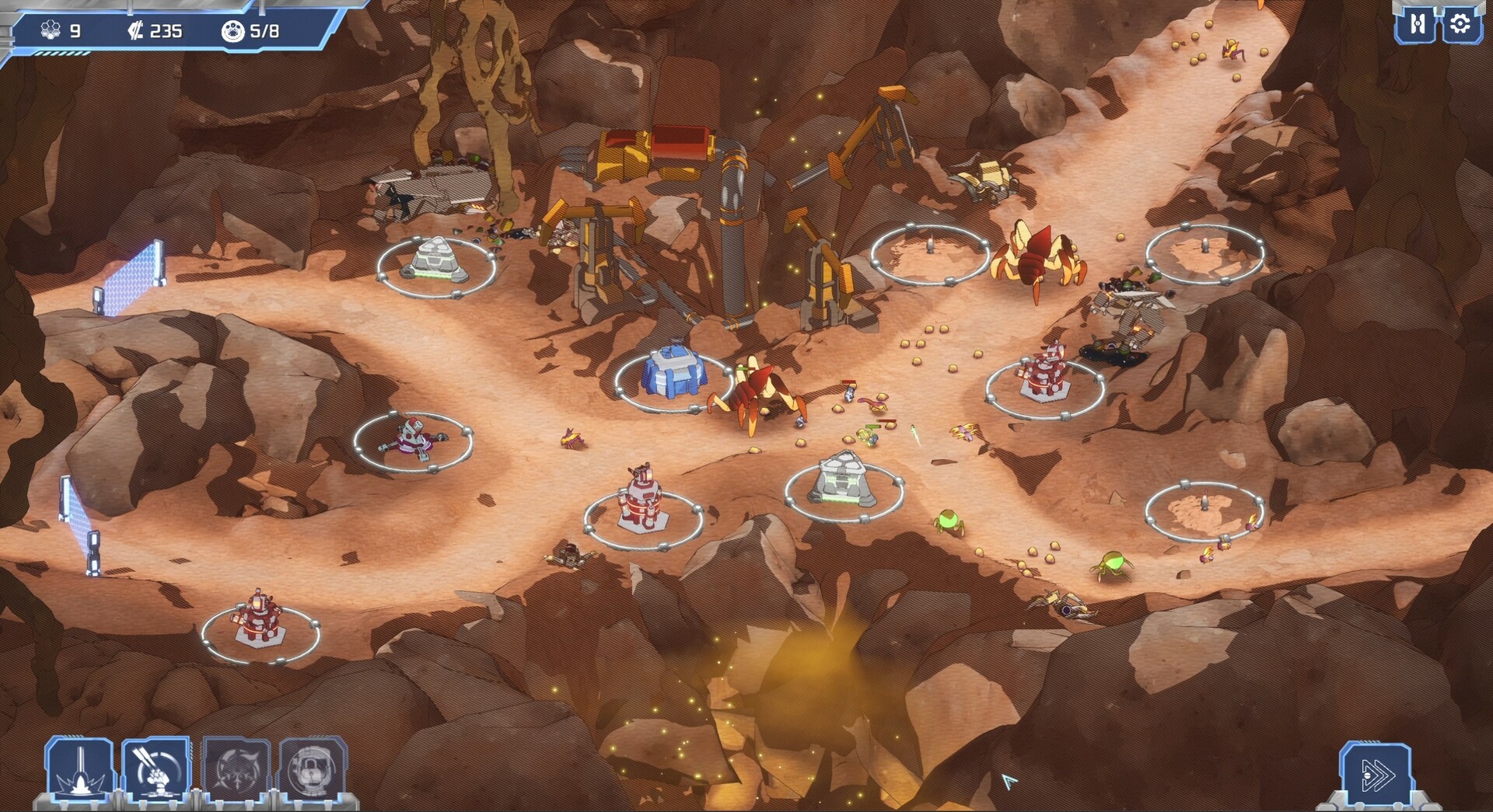 XENOBREAKERS: Classic Tower Defense official in-game screenshot 1