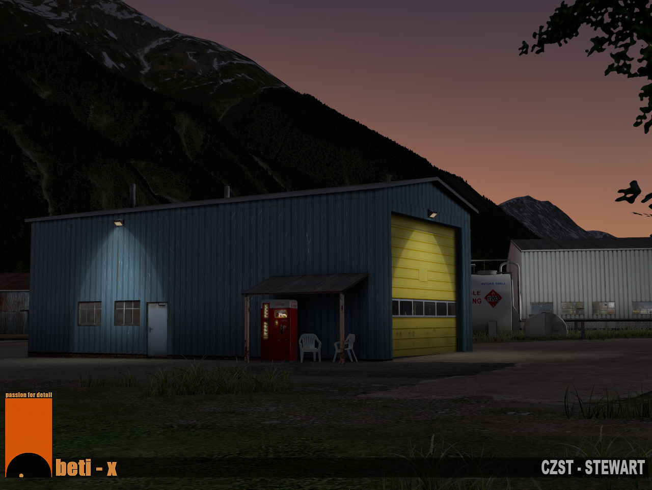 X-Plane 10 AddOn - Aerosoft - CZST Stewart official in-game screenshot 1