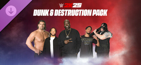 WWE 2K25 Dunk & Destruction Pack cover artwork