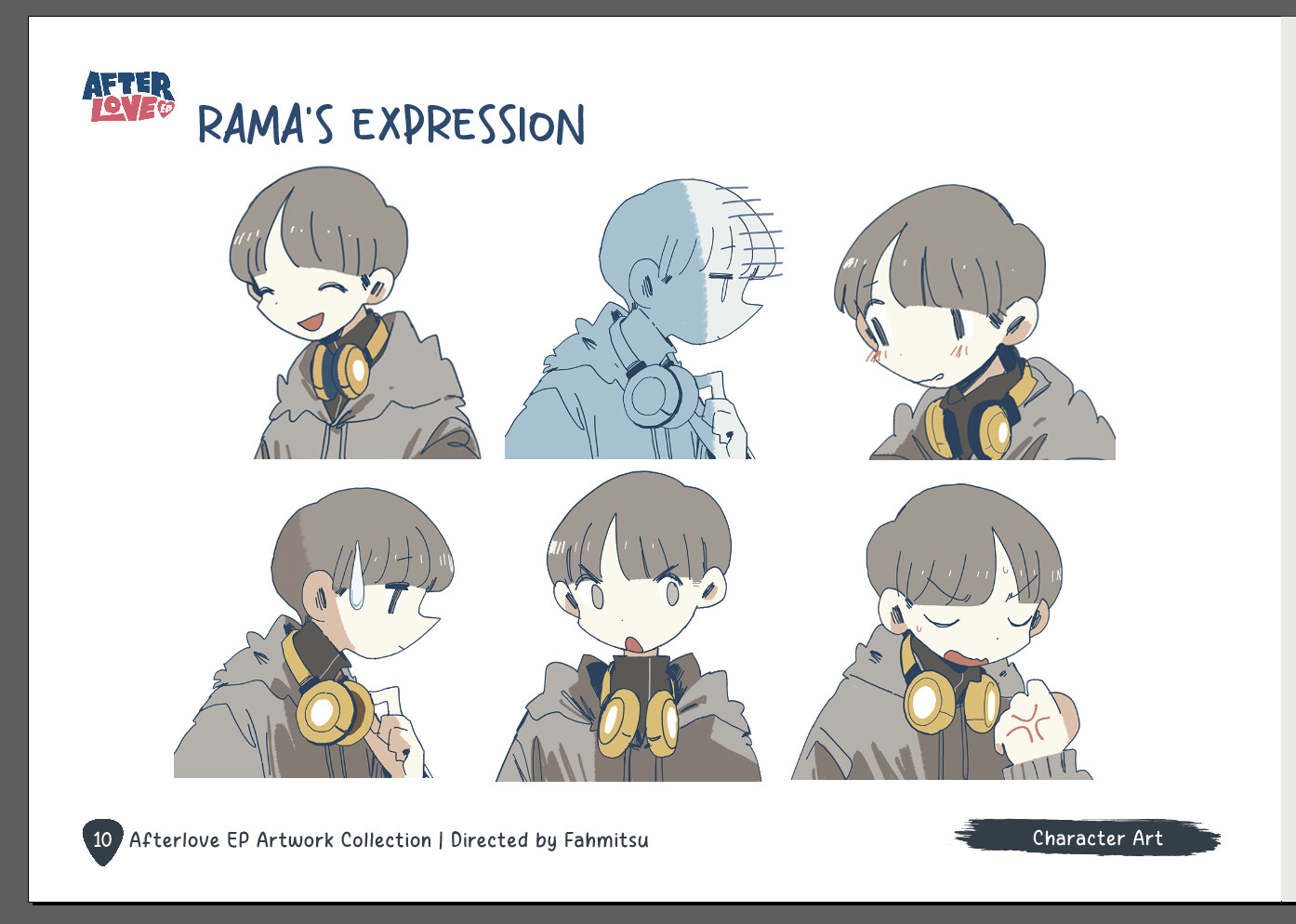Afterlove EP - Artbook official in-game screenshot 1