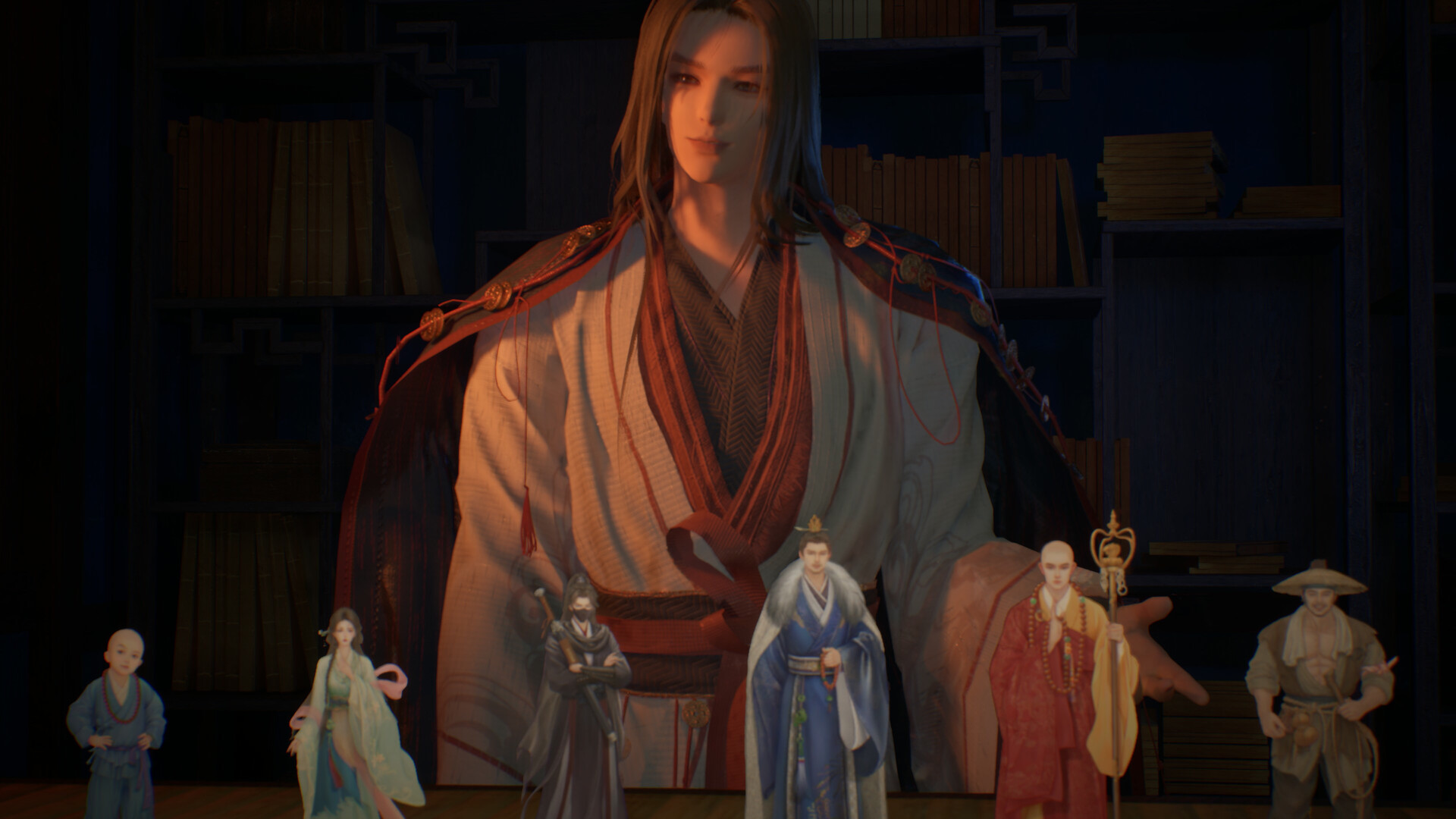 火起雪中寺 official in-game screenshot 1
