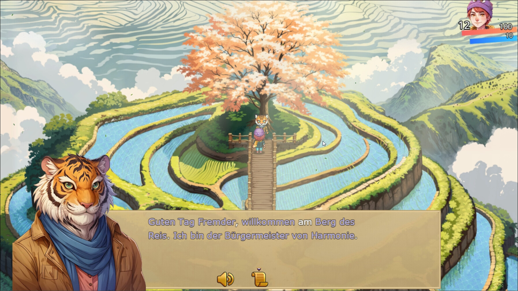 WonderLang German official in-game screenshot 1