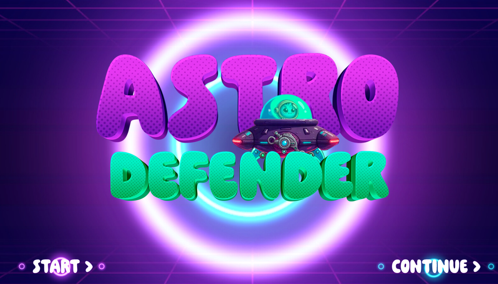 Astro Defender official in-game screenshot 1