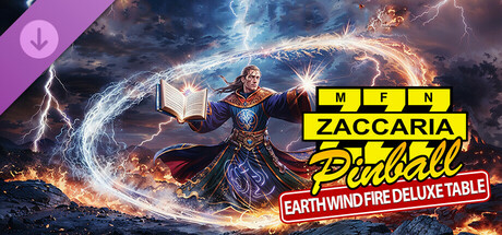 Zaccaria Pinball - Earth Wind Fire Deluxe Pinball Table cover artwork