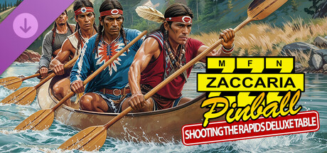Zaccaria Pinball - Shooting the Rapids Deluxe Pinball Table cover artwork