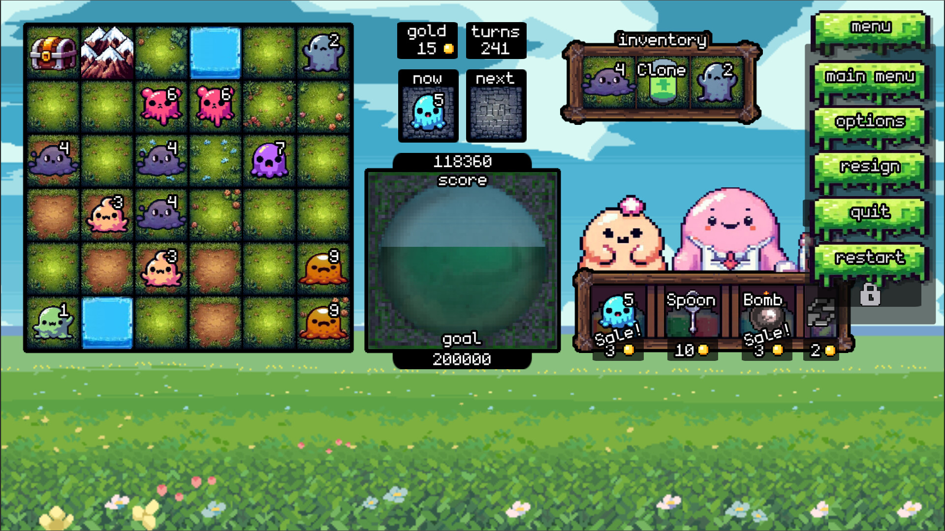 Aslimelate official in-game screenshot 1