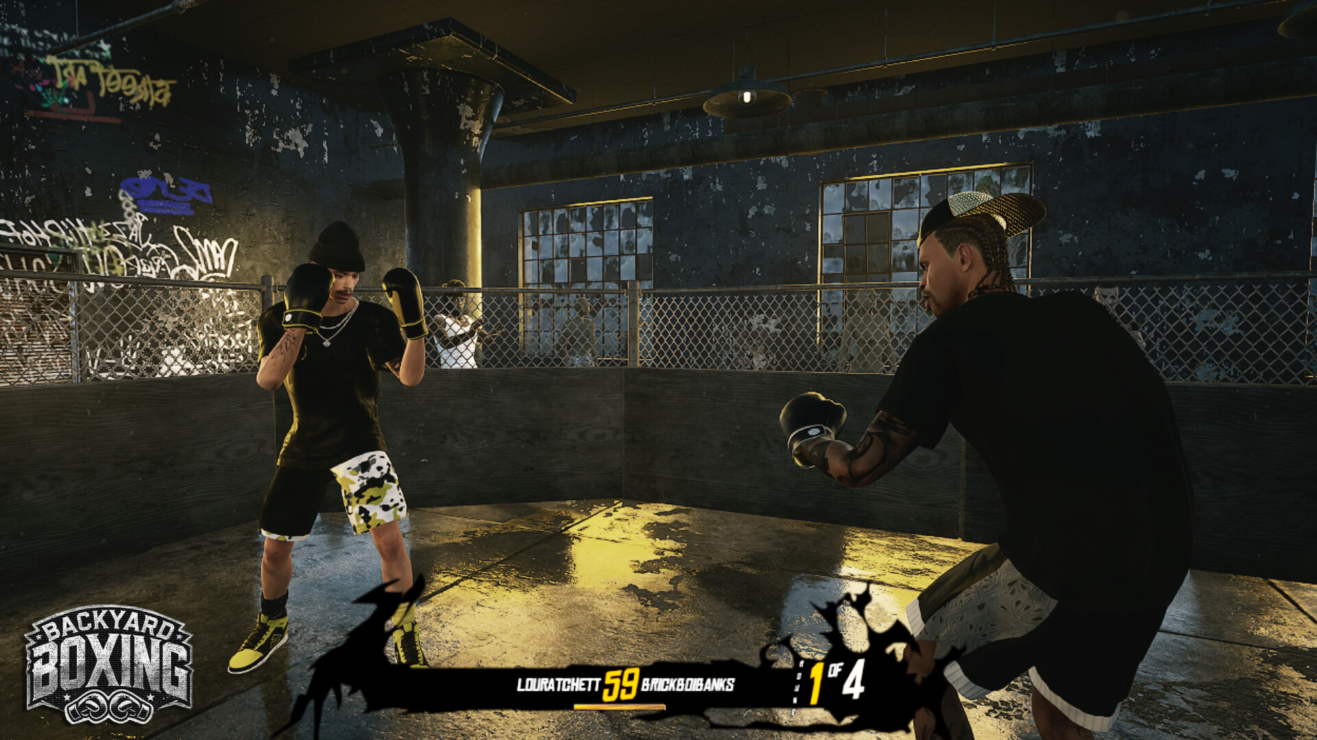 Backyard Boxing - Lou Ratchett Skin official in-game screenshot 1