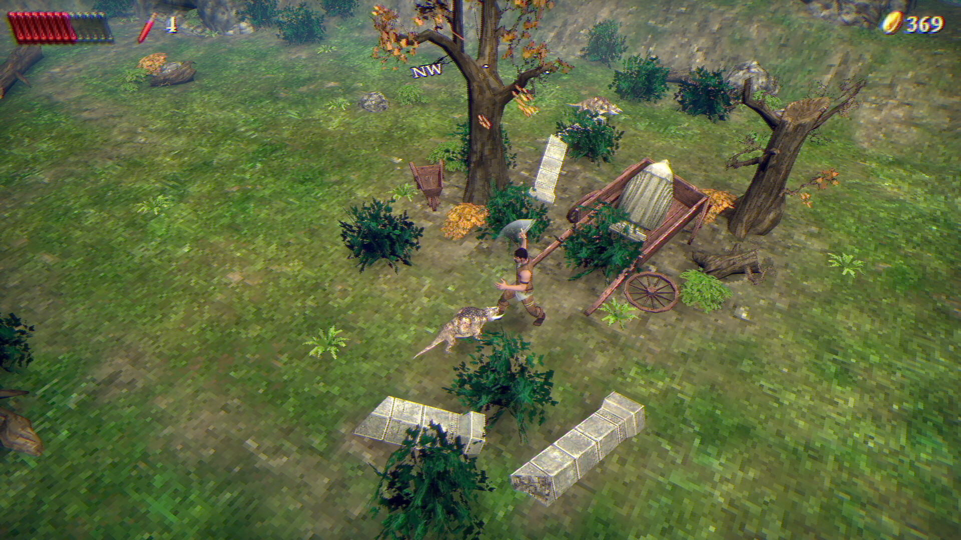 A Feeble Saga official in-game screenshot 1