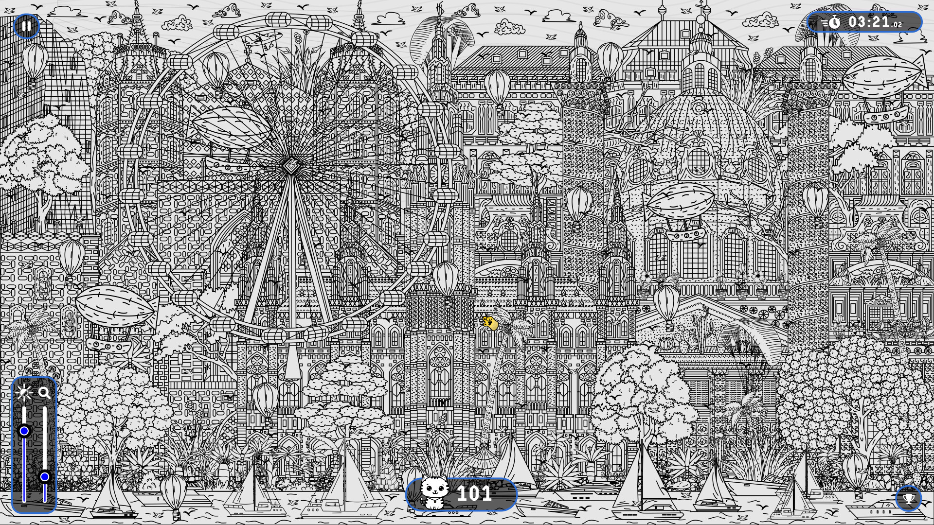 101 Cats Hidden in Vienna official in-game screenshot 1