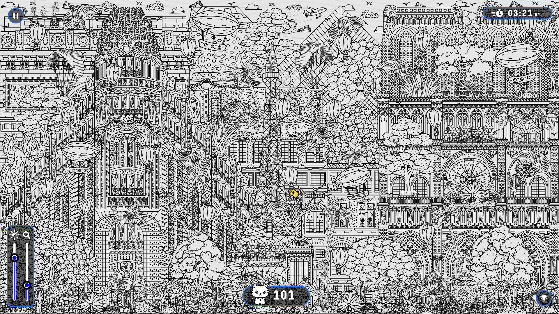 101 Cats Hidden in Paris official in-game screenshot 1