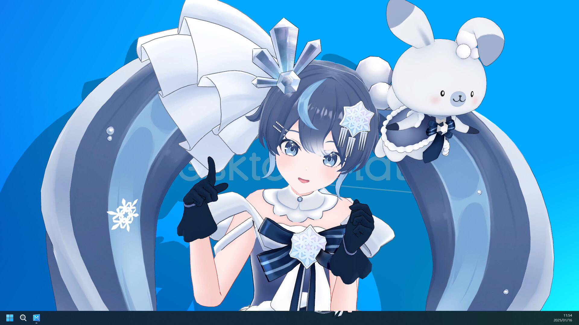 雪ミク「SNOW MIKU 2025 Ver.」 DLC official in-game screenshot 1