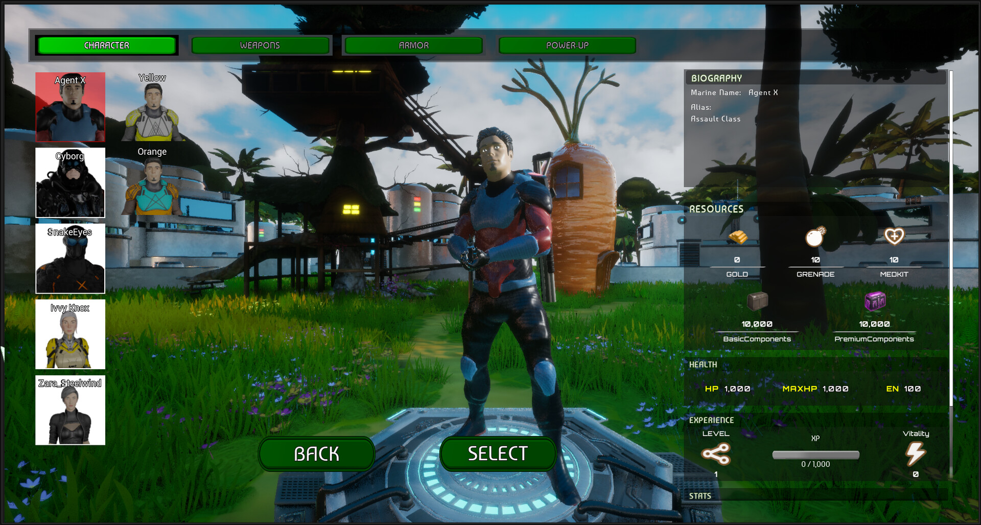 Attack of Bunnies official in-game screenshot 1