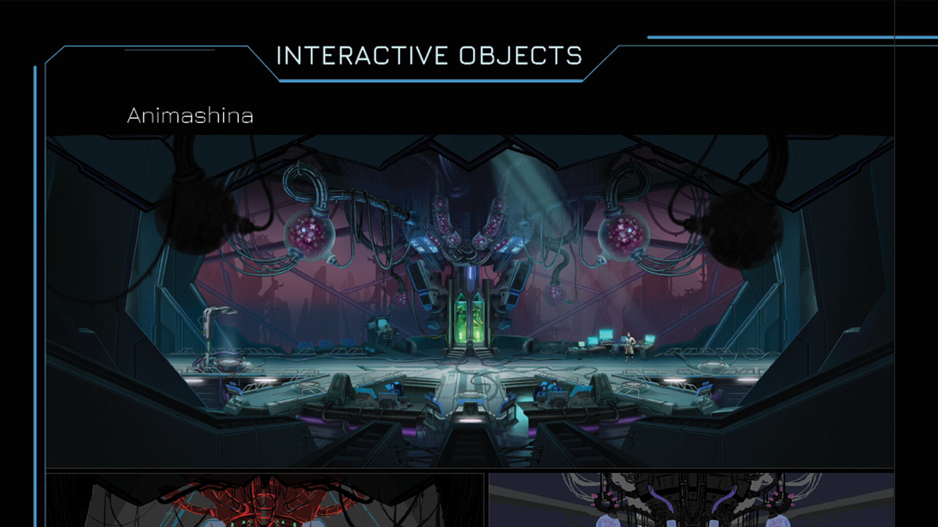 Anima Flux - Digital Artbook official in-game screenshot 1