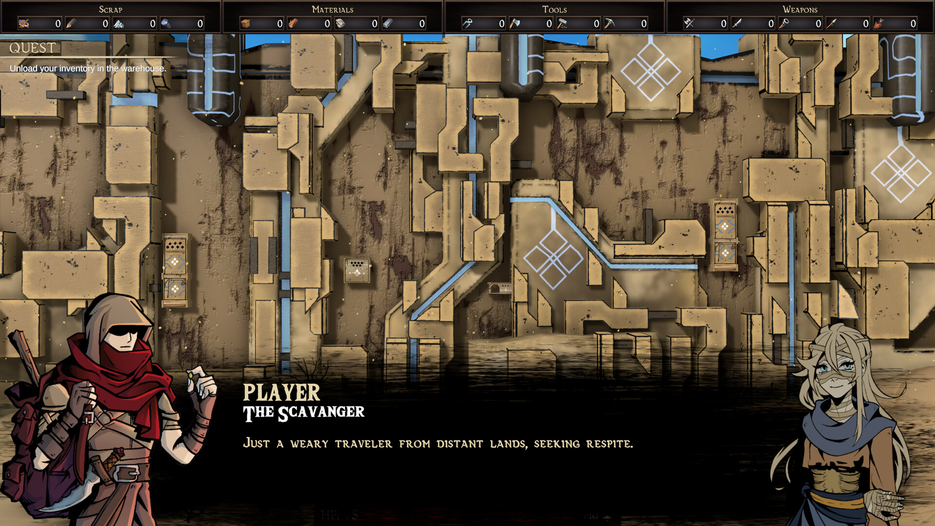 Backpack Scavenger official in-game screenshot 1