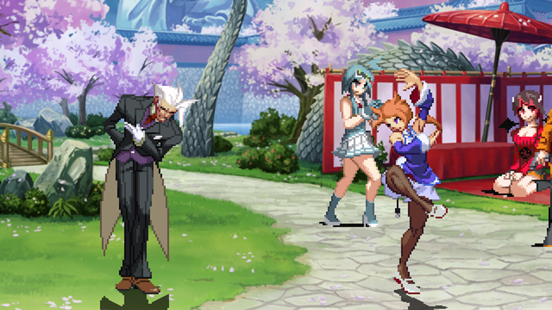 Yatagarasu Enter the Eastward Soundtrack official in-game screenshot 1